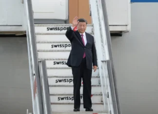 presidente-xi-jinping-chega-ao-rio-de-janeiro,-brasil,-para-a-cupula-do-g20