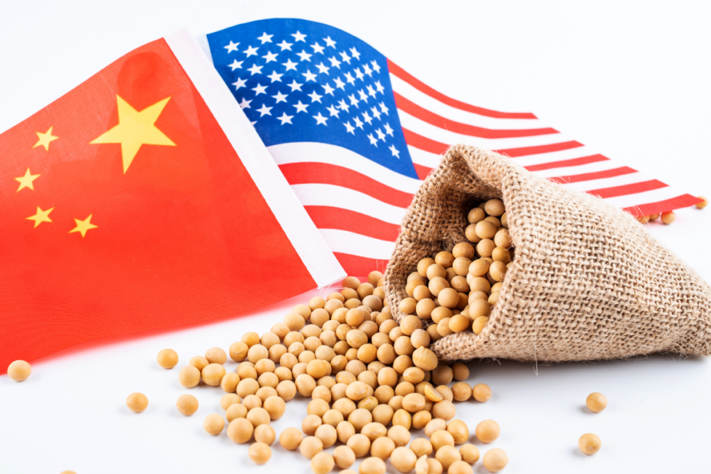 eua-e-china-discutem-comercio-de-soja-em-reuniao-estrategica-em-paris